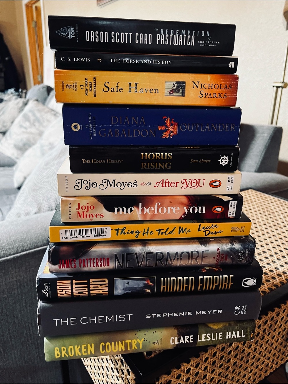 Stack of Assorted Paperback/Hardcover Books - Multicolor